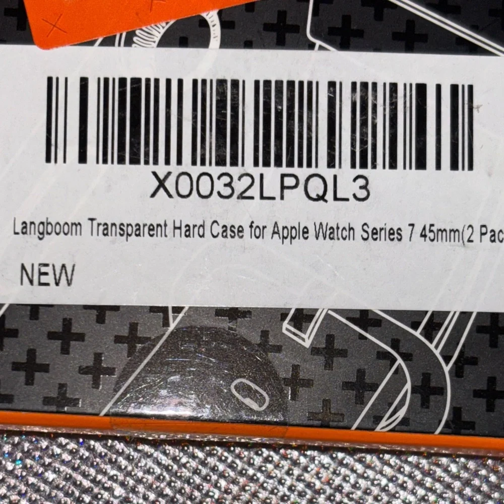 Black Case for Apple Watch Series 7 45mm New